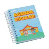 Agenda Escolar Capa Estampada Infantil