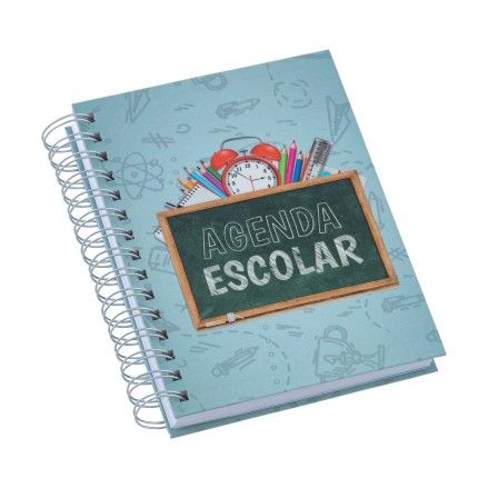 Agenda Escolar Capa Estampada Juvenil