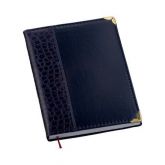 Agenda Croco Reta Azul