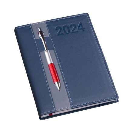 Agenda Vertical Azul