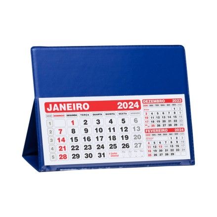 Calendário de Mesa Grande em PVC