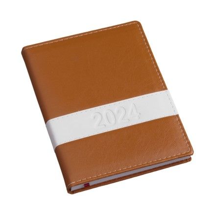 Agenda Horizontal Marrom