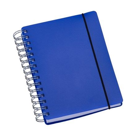 Agenda Compacta Wire-o Lisa Azul