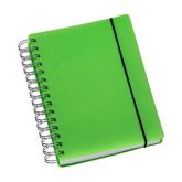 Agenda Compacta Wire-o Lisa Verde