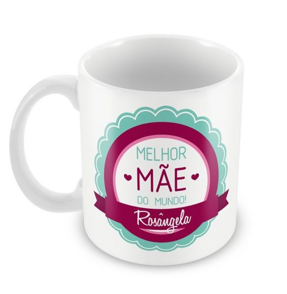 Caneca De Porcelana Personalizada