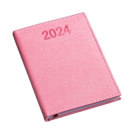 Agenda Metalizada Lisa Rosa