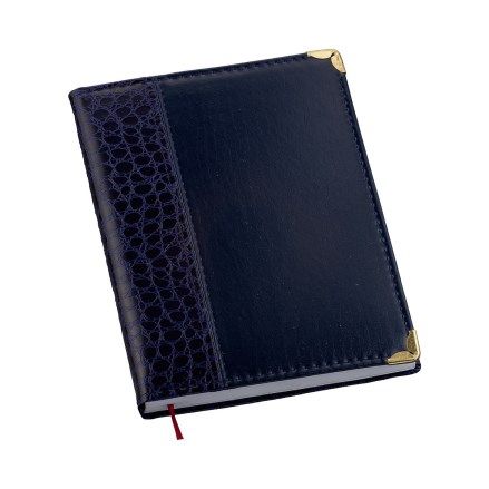 Agenda Croco Reta Azul