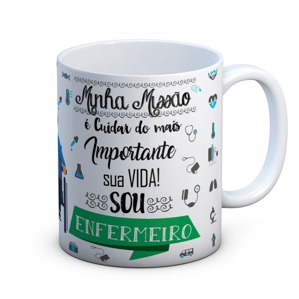 Caneca De Porcelana Personalizada